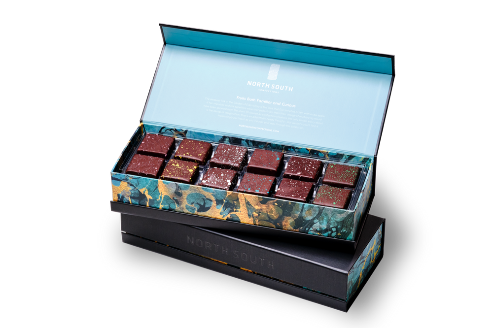 The most exclusive chocolate gift box set with different ganache-filled chocolates. Ideal for fifting.