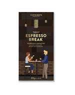 70% Espresso Break Chocolate Bar infused with espresso ganache
